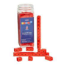 Phonix Cubes Red Vowels (120 Cubes) - ABC School Supplies