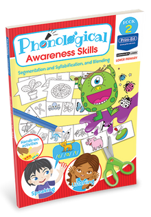 Phonological Awareness Skills Book 2: Segmentation And Syllabification, And Blending - ABC School Supplies