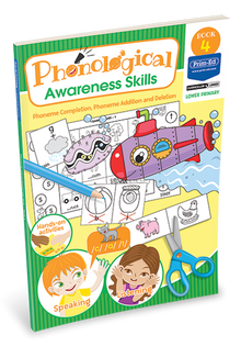 Phonological Awareness Skills Book 4: Phoneme Completion, And Phoneme Addition And Deletion - ABC School Supplies