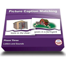 Picture Caption Matching Phase Three - ABC School Supplies