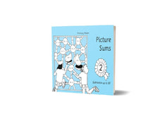 Picture Sums: Book 2: Subtraction Up to 50 - ABC School Supplies