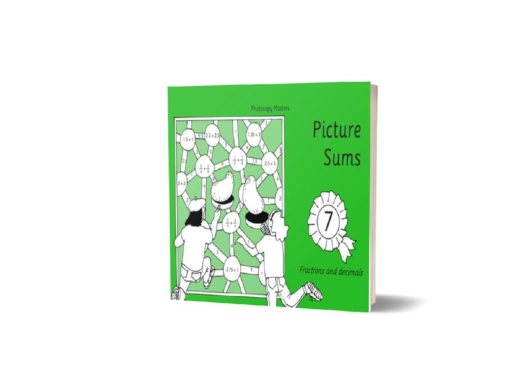 Picture Sums: Book 7: Fractions and Decimals - ABC School Supplies