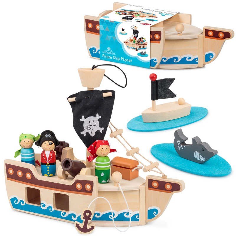 **Pirate Ship Playset - ABC School Supplies
