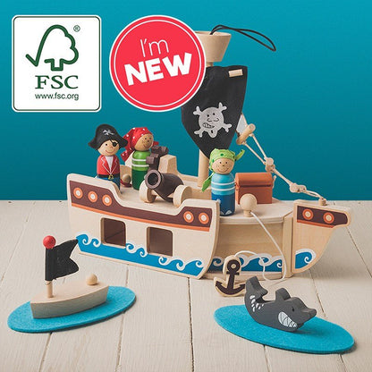 **Pirate Ship Playset - ABC School Supplies