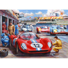Pit Stop - BIG 500 Piece Jigsaw Puzzle - ABC School Supplies