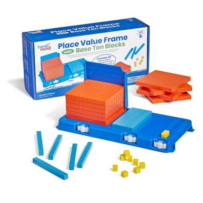 Place Value Frame with Base Ten Blocks - ABC School Supplies