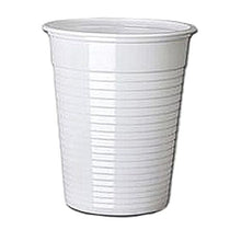 **Plastic Disposable Drinking Cups 7Oz/200Ml White Pack Of 100 - ABC School Supplies