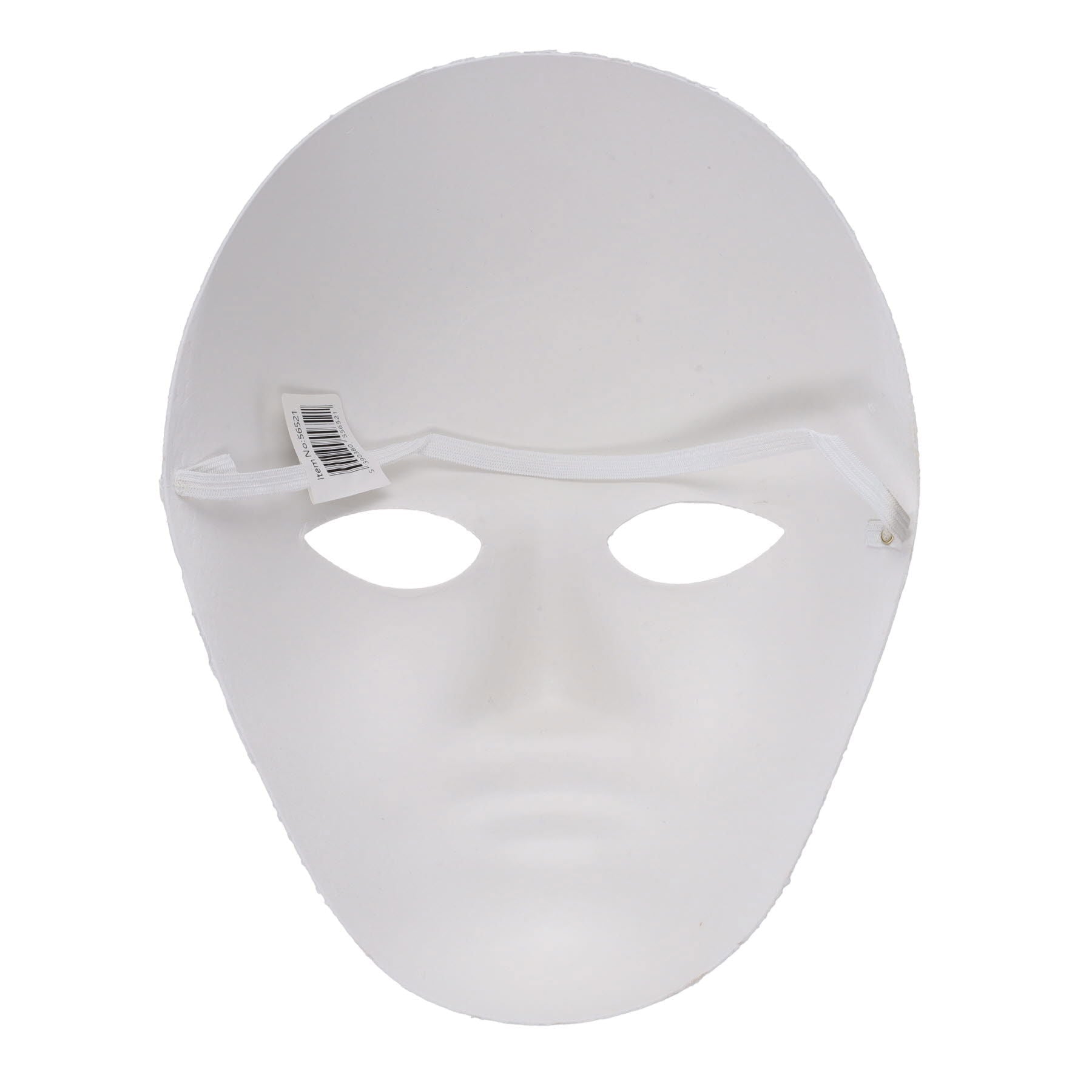 Plastic White Adult Face Masks Pack of 10 - ABC School Supplies