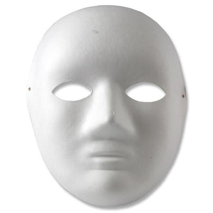Plastic White Children Face Masks Pack Of 10 - ABC School Supplies
