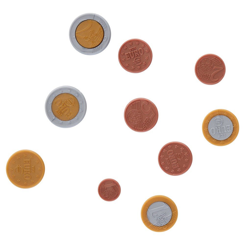 Play Euro Coins Set 120pcs - ABC School Supplies