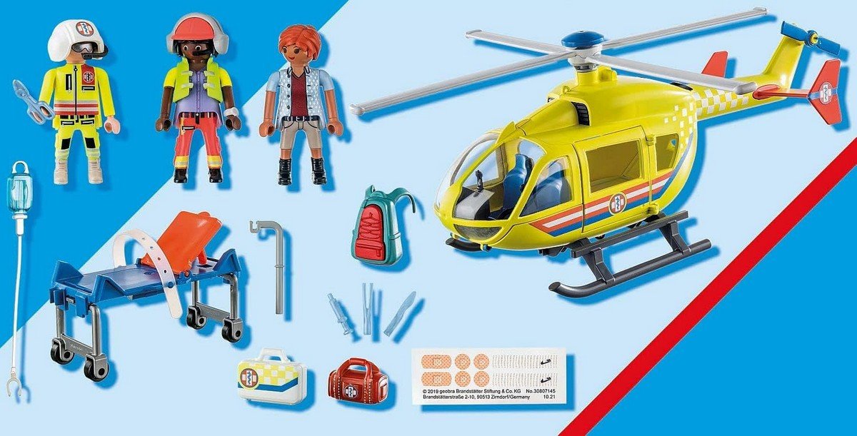 **PLAYMOBIL 71203 City Life Medical Rescue Helicopter - ABC School Supplies