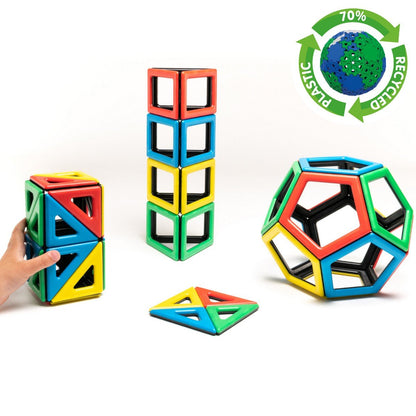 Polydron Magnetic Extra Shapes Kit - ABC School Supplies