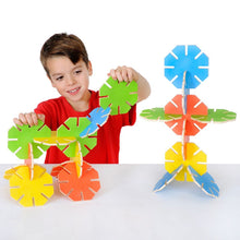 Polydron Wooden Octoplay Bright Colours - ABC School Supplies