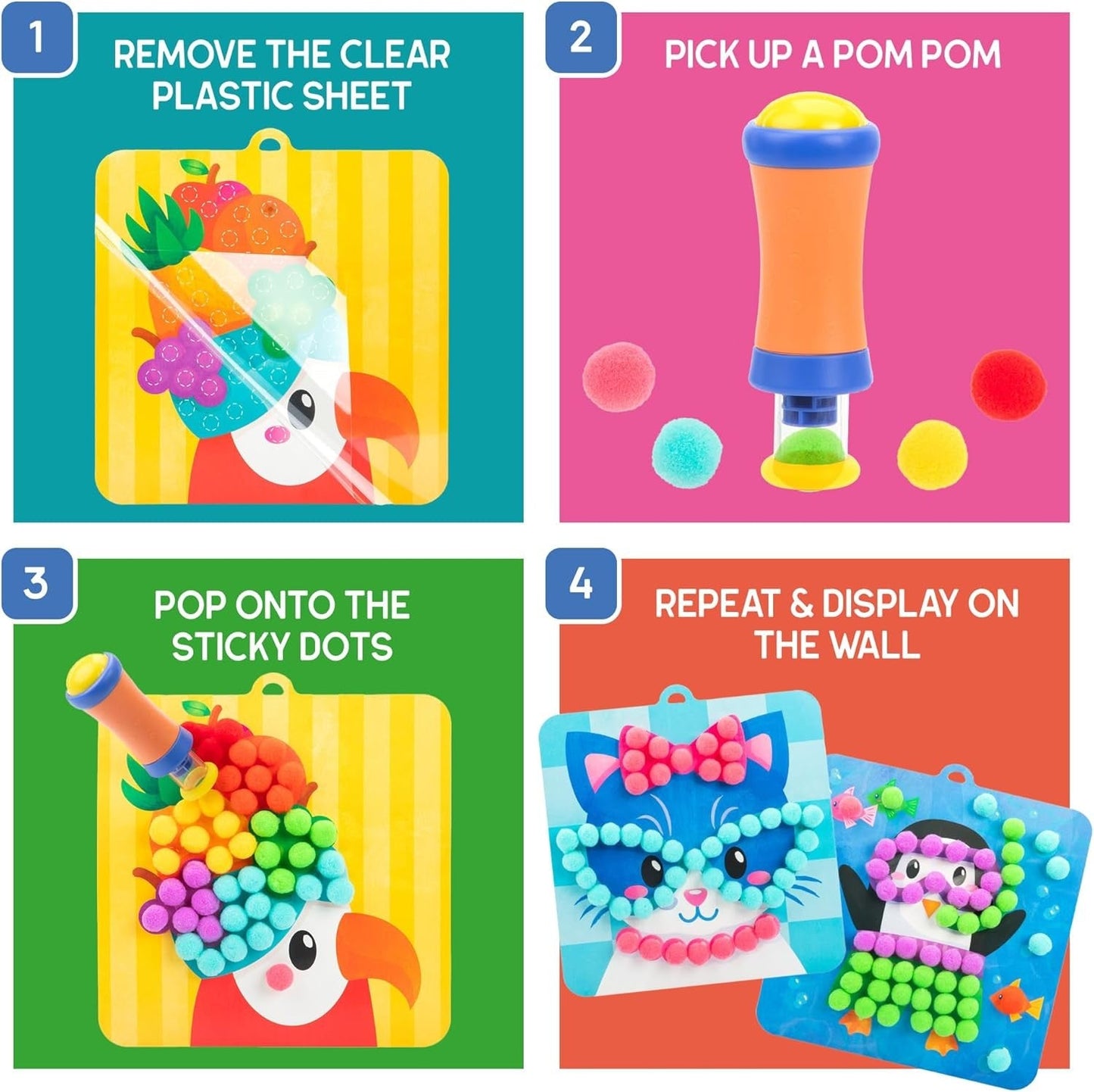 Pom Pom Kit - ABC School Supplies