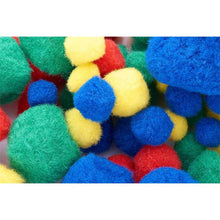 Pom Poms Assorted Sizes And Colours Pack 454G - ABC School Supplies