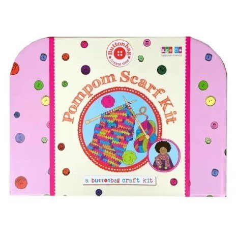 Pompom Scarf - Buttonbag - ABC School Supplies