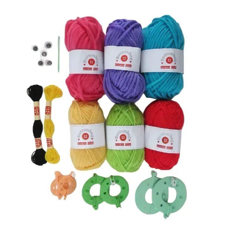 Pompom Suitcase - Buttonbag - ABC School Supplies