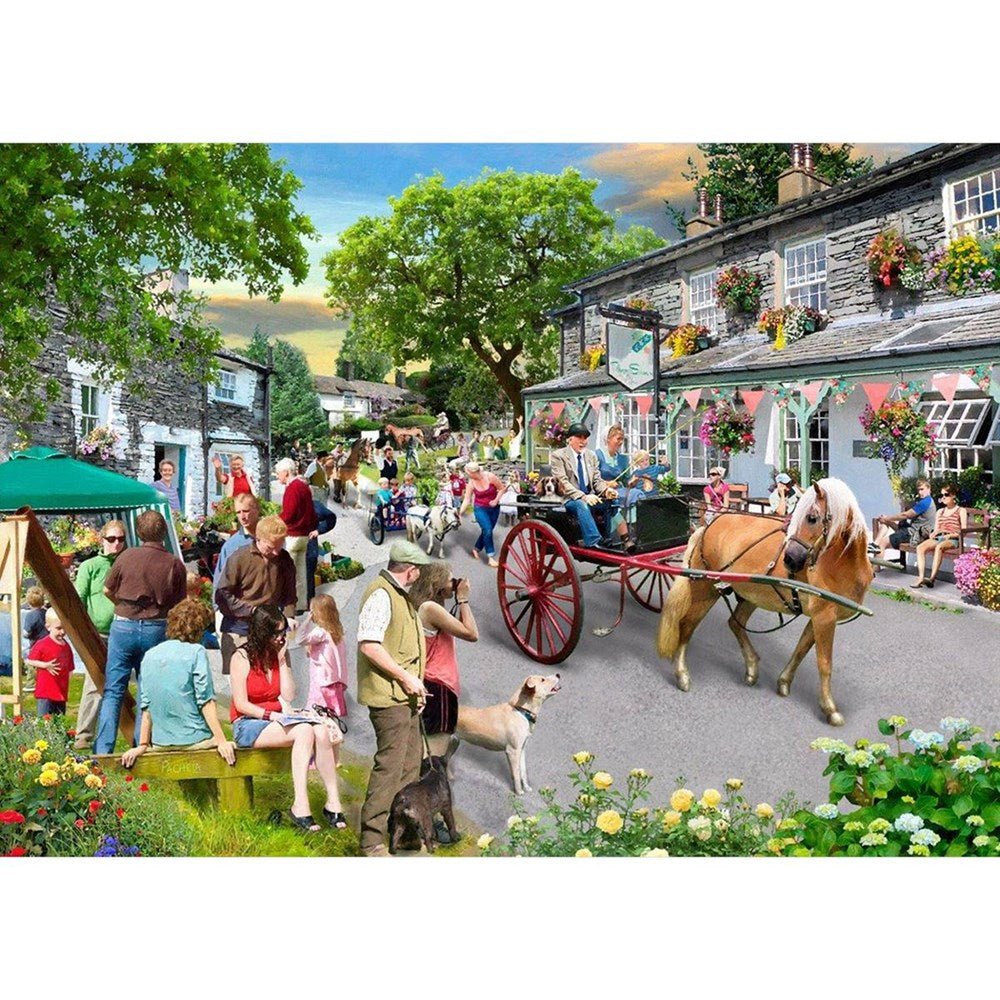 Pony Parade - BIG 500 Piece Jigsaw Puzzle - ABC School Supplies