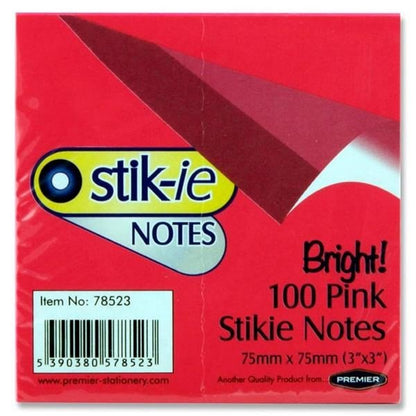 Post-It Sticky Notes 75 X 75 Mm Assorted Colours 100 Sheets Value Pack 10+2 Free - ABC School Supplies
