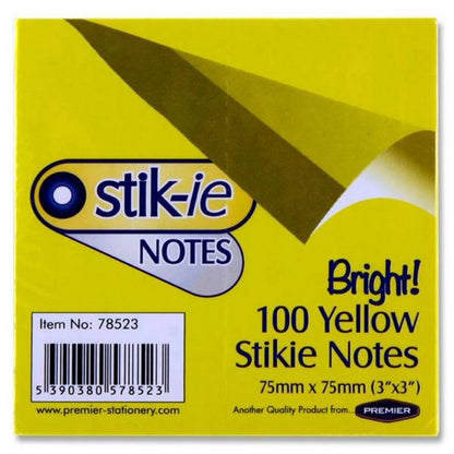Post-It Sticky Notes 75 X 75 Mm Assorted Colours 100 Sheets Value Pack 10+2 Free - ABC School Supplies