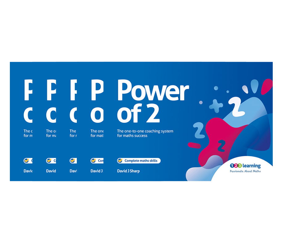 Power Of 2: The One - To - One Coaching Sytem For Math Success - Value Pack Of 5 - ABC School Supplies
