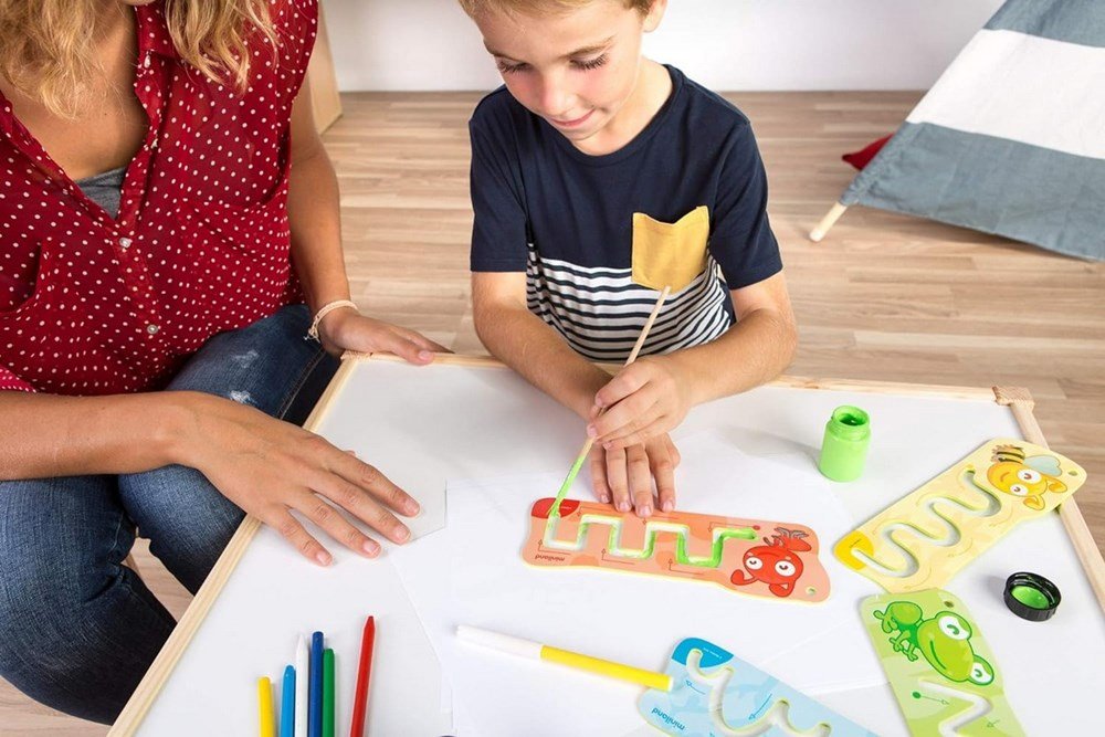 Pre - Writing Basic Patterns Stencils - ABC School Supplies