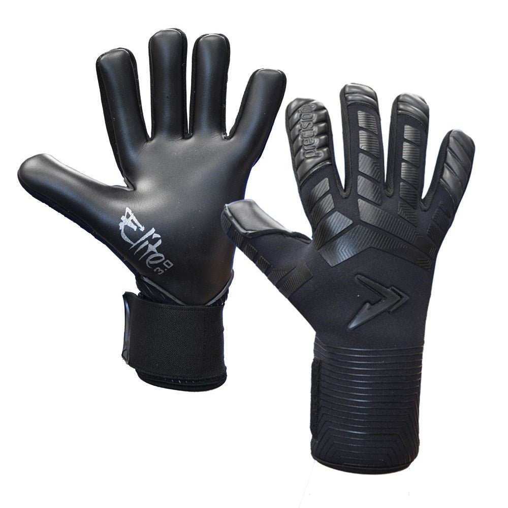 Precision Elite 3.0 Blackout Contact Junior Goalkeeper Gloves - ABC School Supplies