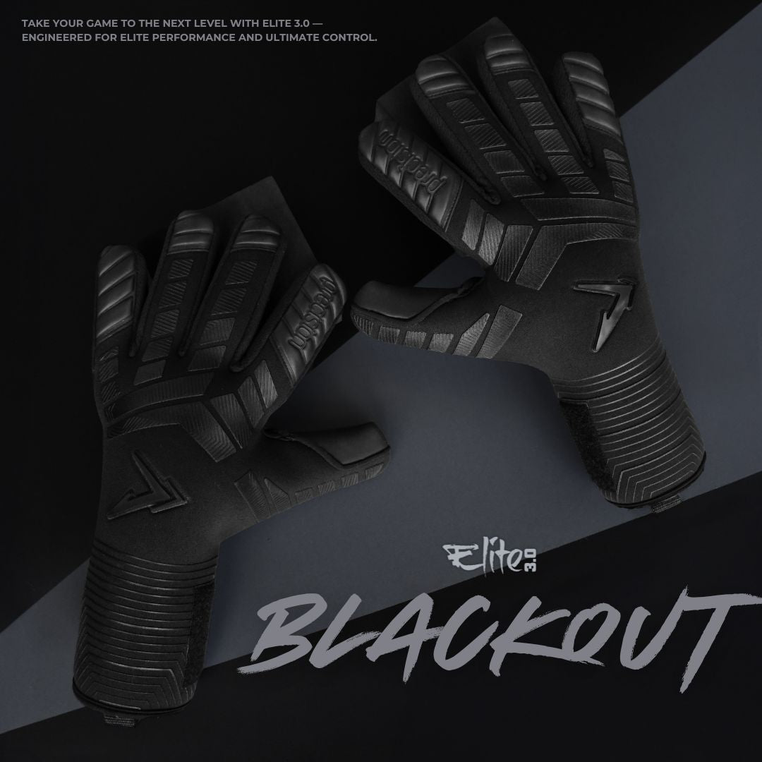 Precision Elite 3.0 Blackout Contact Junior Goalkeeper Gloves - ABC School Supplies