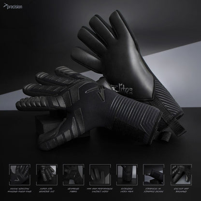 Precision Elite 3.0 Blackout Contact Junior Goalkeeper Gloves - ABC School Supplies