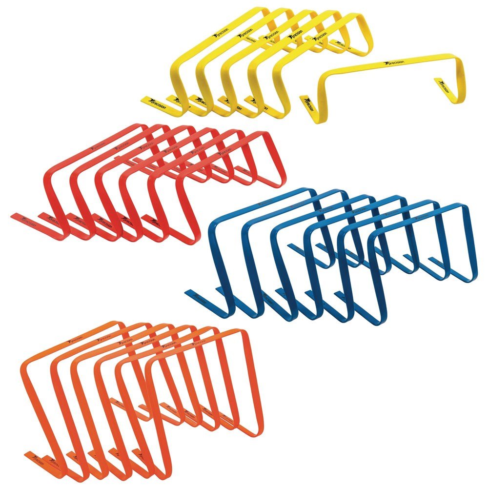 Precision Flat Hurdles - Assorted - Pack of 24 - ABC School Supplies