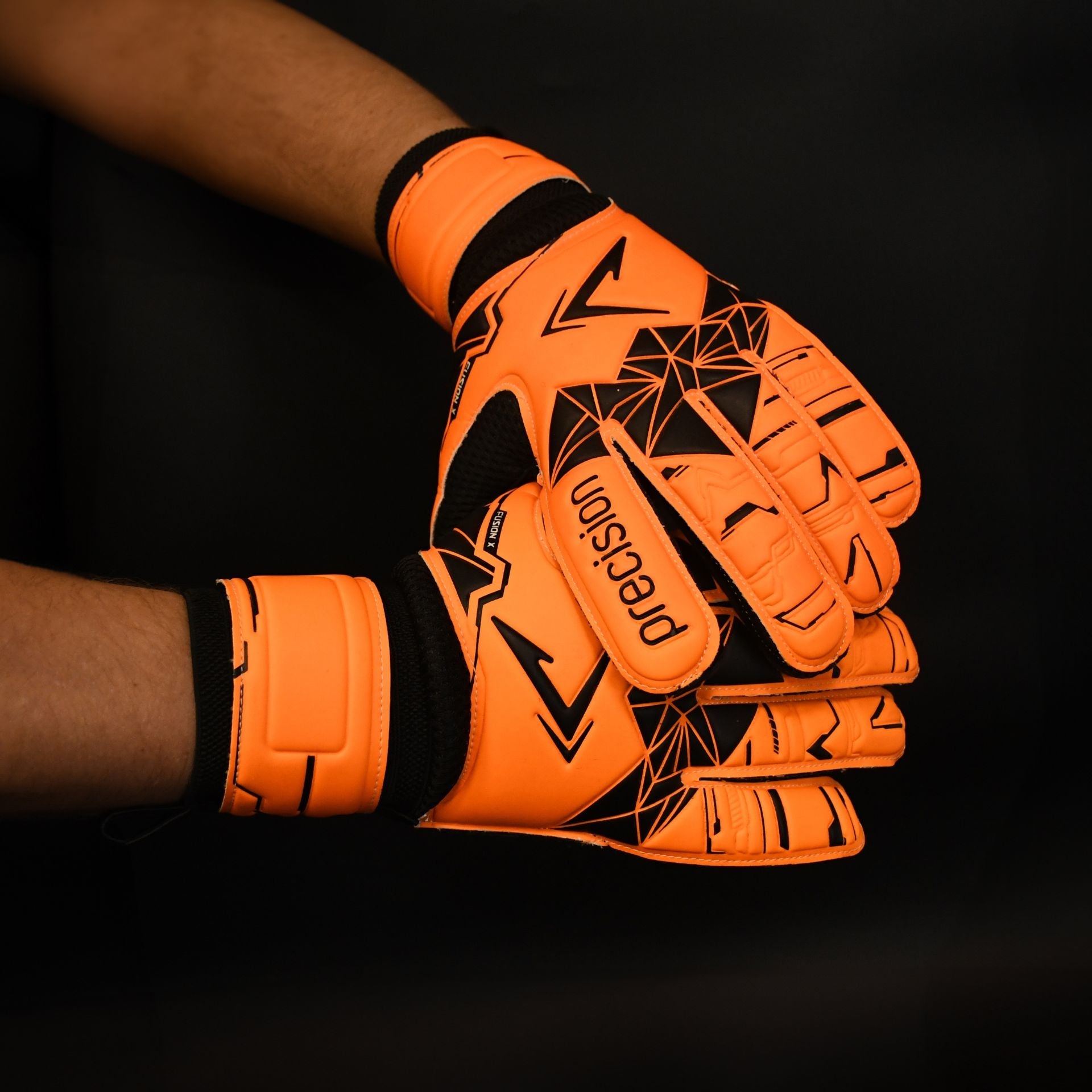 Precision Fusion X Flat Cut Essential Goalkeeper Gloves - ABC School Supplies