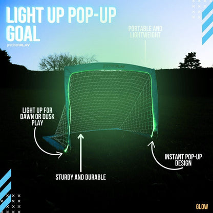 PrecisionPLAY Light Up Pop - up Goal - ABC School Supplies