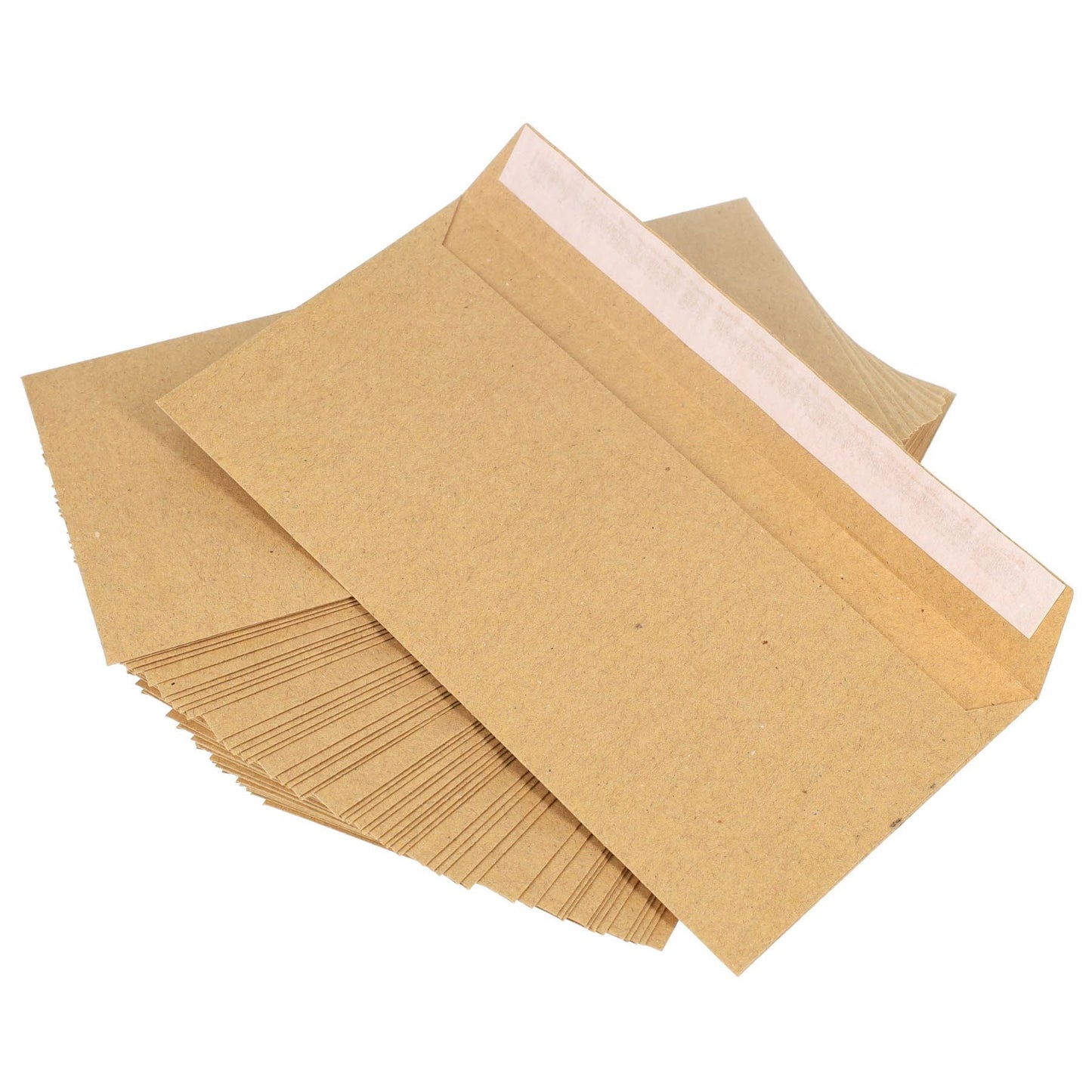 Premail Peel & Seal Dl Envelopes Pack Of 50 - Manilla - ABC School Supplies