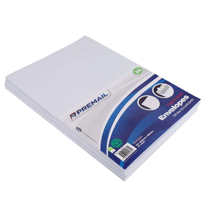 Premail Pkt.25 C5 Peel & Seal Envelopes - White - ABC School Supplies