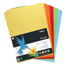Premier A2 160G Activity Card Rainbow Assorted Colours (Pack Of 100 Sheets) - ABC School Supplies