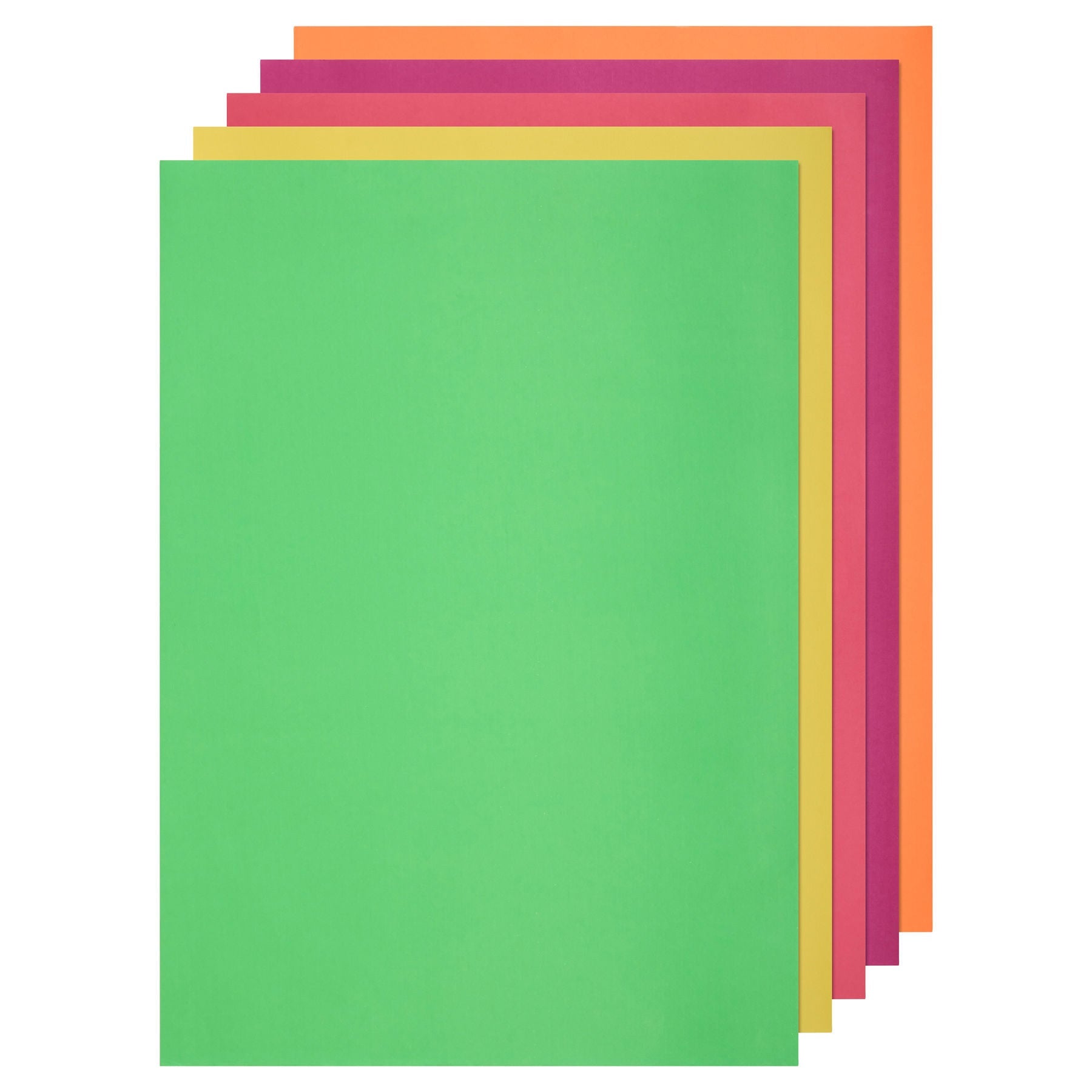 Premier A2 160gsm Fluorescent Neon Card (Pack of 20) - ABC School Supplies
