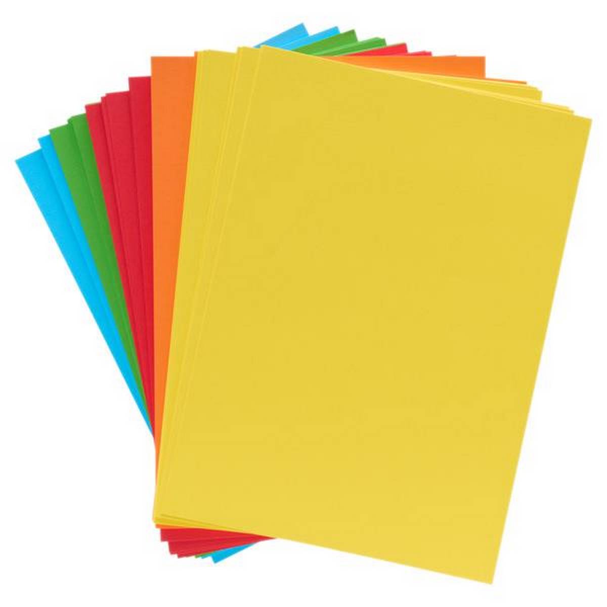 Premier A4 160Grm Activity Card Rainbow Assorted Colours (Pack of 250 Sheets) - ABC School Supplies