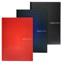 Premier A4 160Pg Hardcover Notebooks Pack Of 3 (Bold) - ABC School Supplies