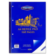 Premier A4 160Pg Refill Pad - Side - ABC School Supplies