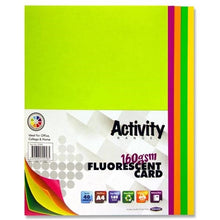 Premier A4 Assorted Fluorescent Card (Pack Of 40) - ABC School Supplies