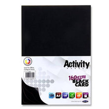 Premier A4 Black Card 160Gsm (Pack Of 100 Sheets) - ABC School Supplies
