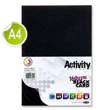 Premier A4 Black Card 160Gsm (Pack Of 100 Sheets) - ABC School Supplies