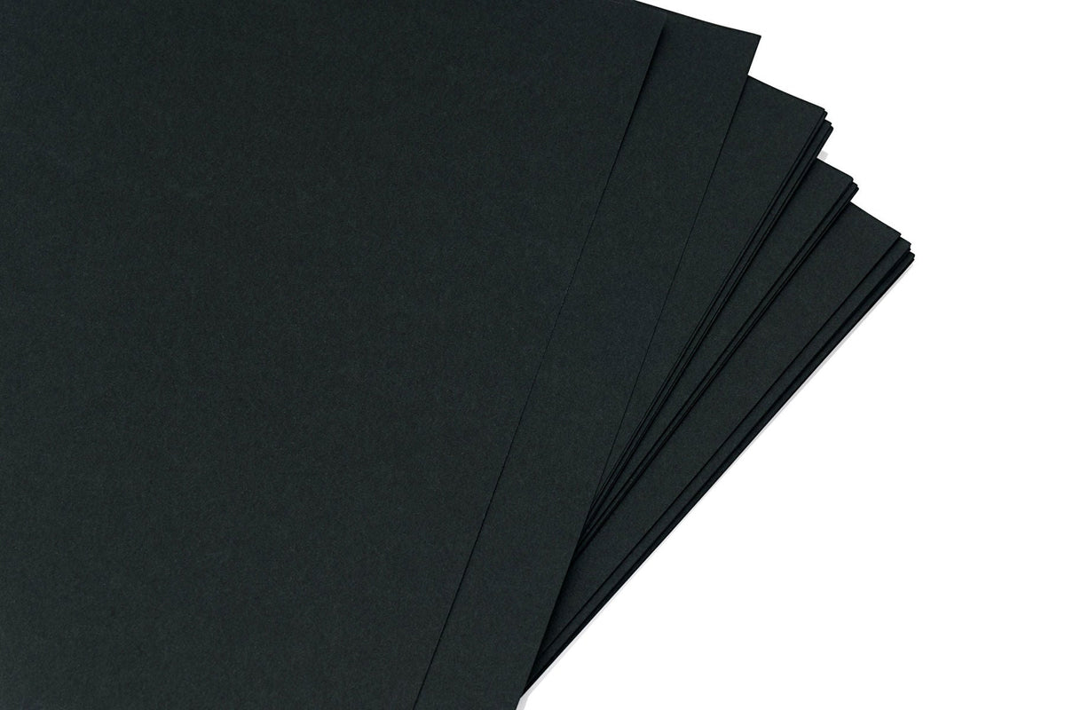 Premier A4 Black Card 160Gsm (Pack of 40 Sheets) - ABC School Supplies