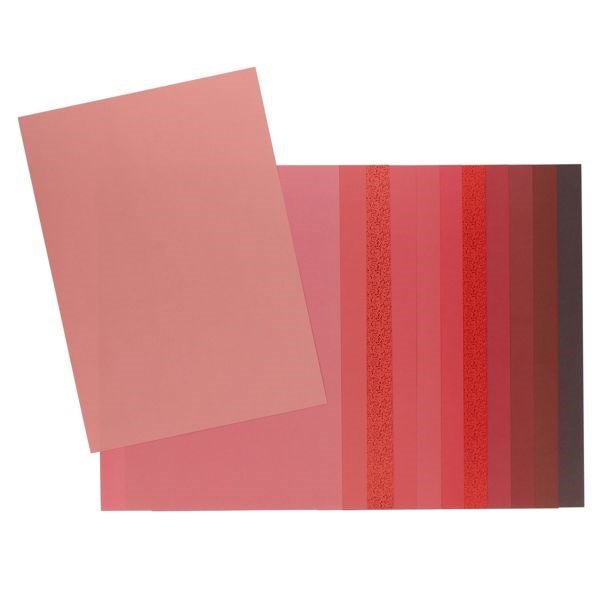 Premier A4 Card Pad 24 Sheets - Shades Of Red - ABC School Supplies