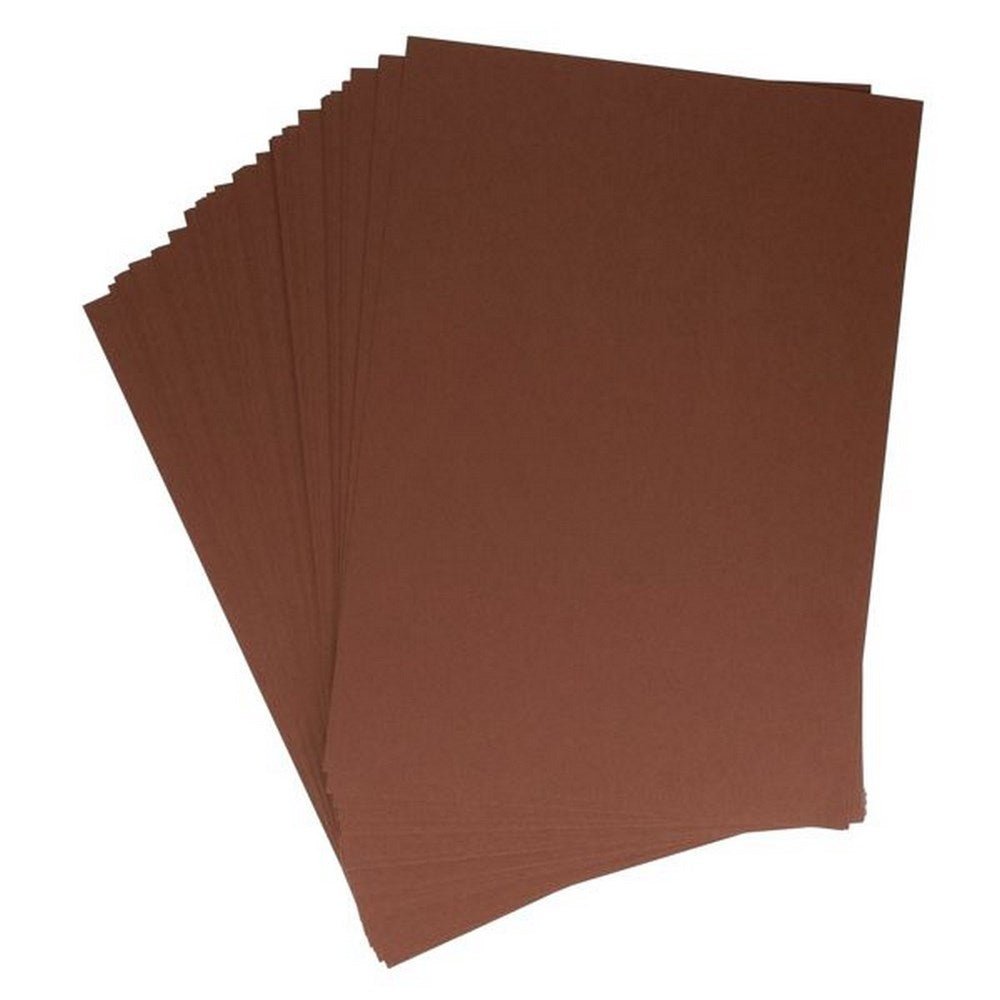 Premier A4 Chocolate Brown Card 160Gsm (Pack Of 50 Sheets) - ABC School Supplies