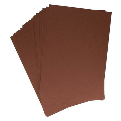 Premier A4 Chocolate Brown Card 160Gsm (Pack Of 50 Sheets) - ABC School Supplies