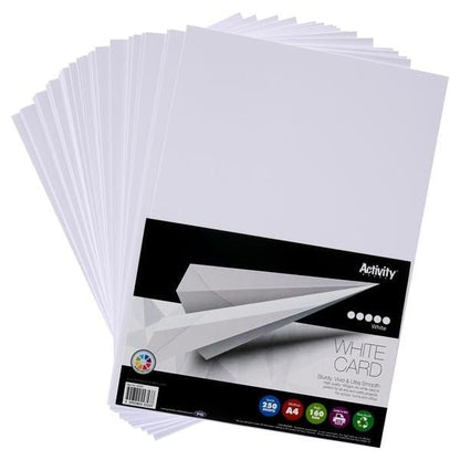 Premier A4 White Card 160Gsm (Pack Of 250 Sheets) - ABC School Supplies