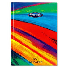Premier Rainbow A5 160 Page Hardback Notebook - ABC School Supplies
