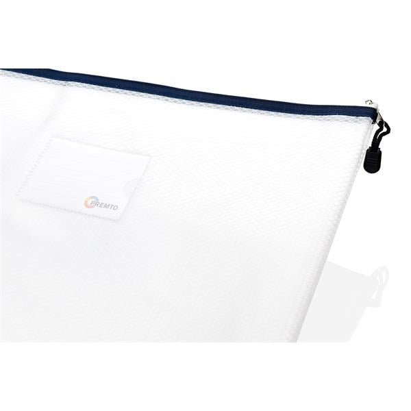Premto A3 Ultramesh Expanding Wallet - Pearl - ABC School Supplies