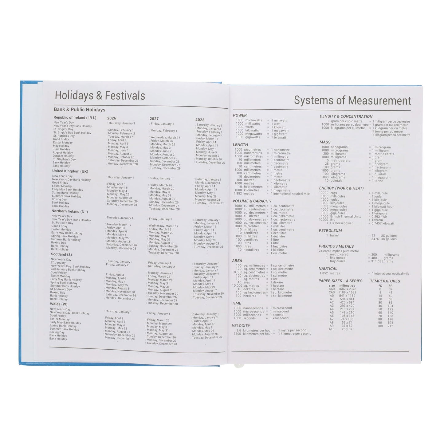 Premto A4 2026-2027 Page a Day Academic Diary - ABC School Supplies